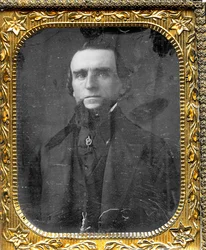 Porträt von Uriah Raub, ein Zimmermann in St. Louis